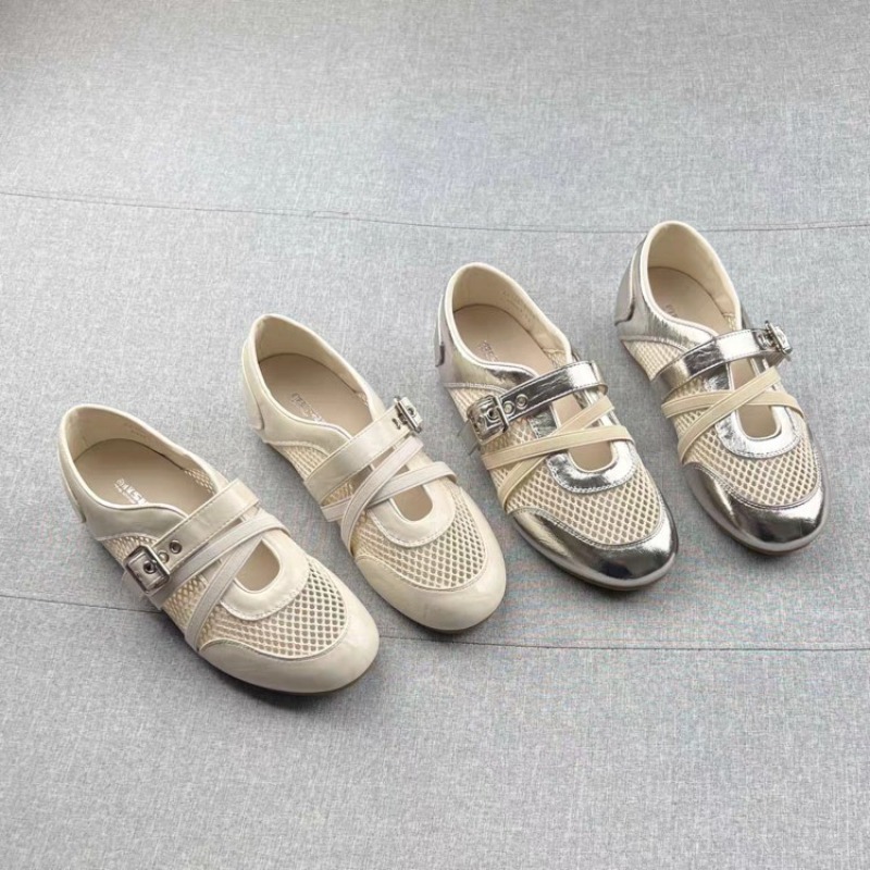 Women'S Shoes Large - New Splicing Woven Hollow Sneakers 2026