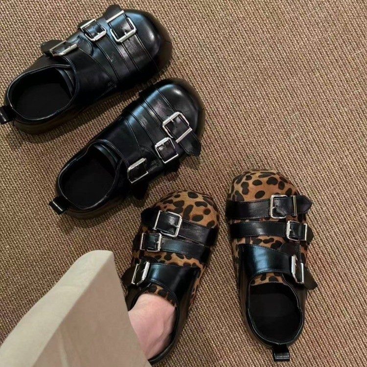New Gothic Style Metal Buckle  - đánh giá và giá Women'S Shoes Large