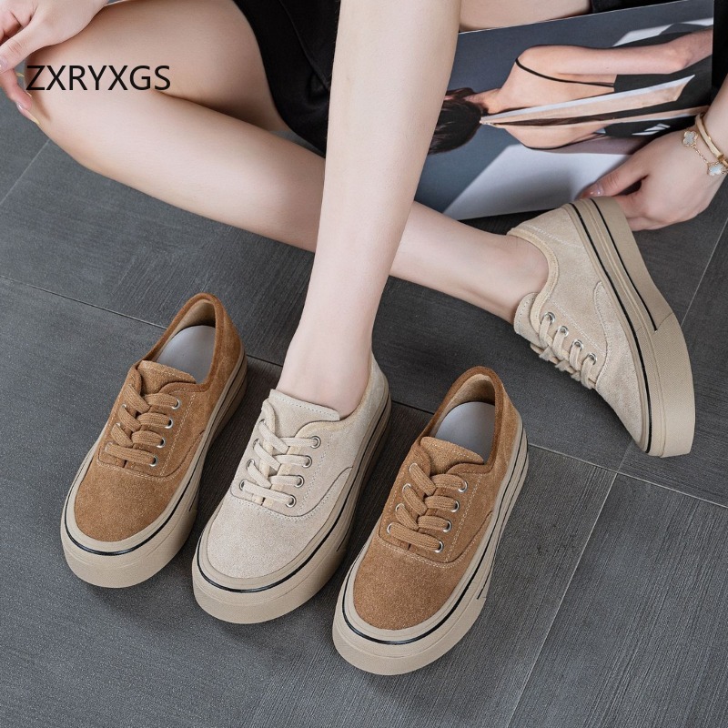 ZXRYXGS New Autumn Lace-up Fro - đánh giá và giá Women Shoes Size 4 In Cm
