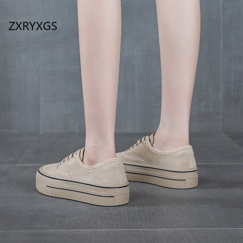 ZXRYXGS New Autumn Lace-up Fro - đánh giá và giá Women Shoes Size 4 In Cm