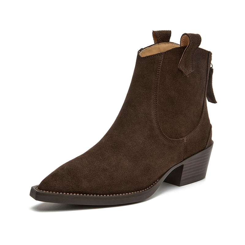 AIYUQI Women's Ankle Boots 202 - đánh giá và giá Block Heel Ankle Boots