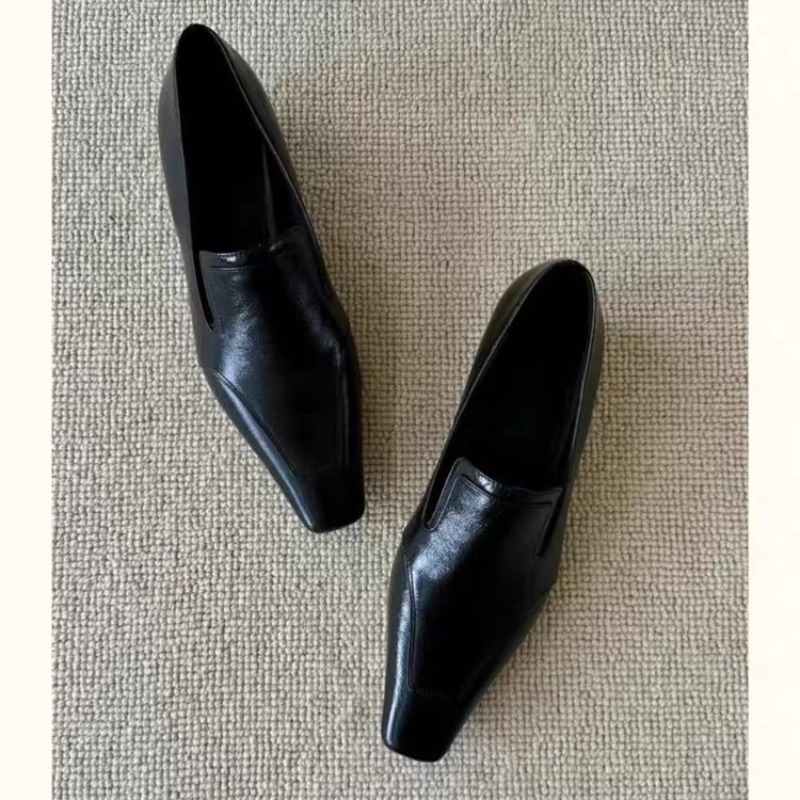 Retro Square Toe Deep Mouth Sl - đánh giá và giá Women Shoes Heels