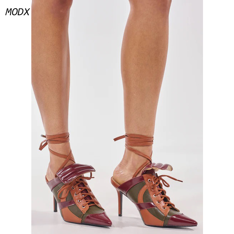 2026 New Women Retro Color Blo - đánh giá và giá Block Heel Ankle Boots