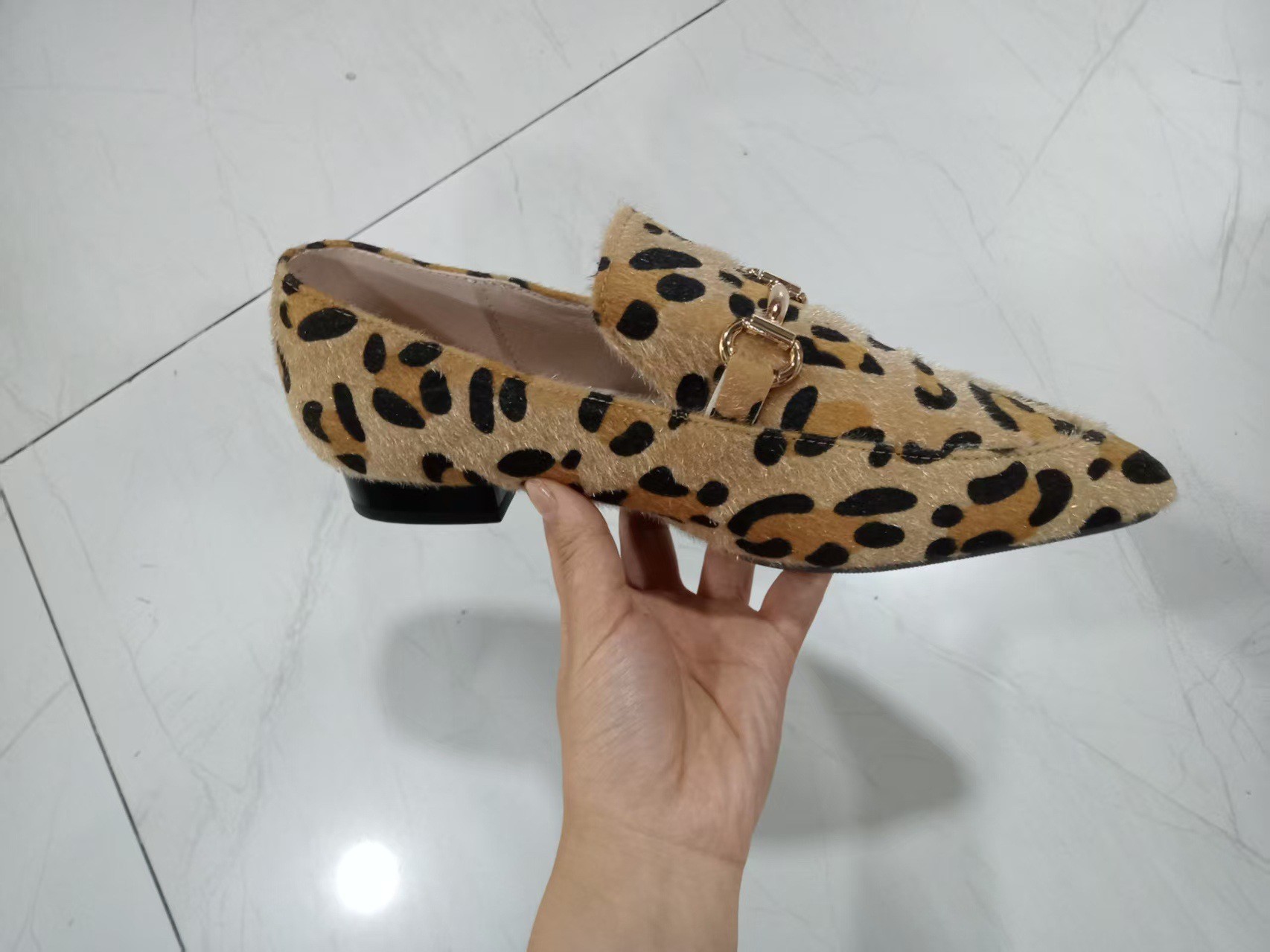 Large Size 40-43 Leopard Print - đánh giá và giá Women Shoes Heels