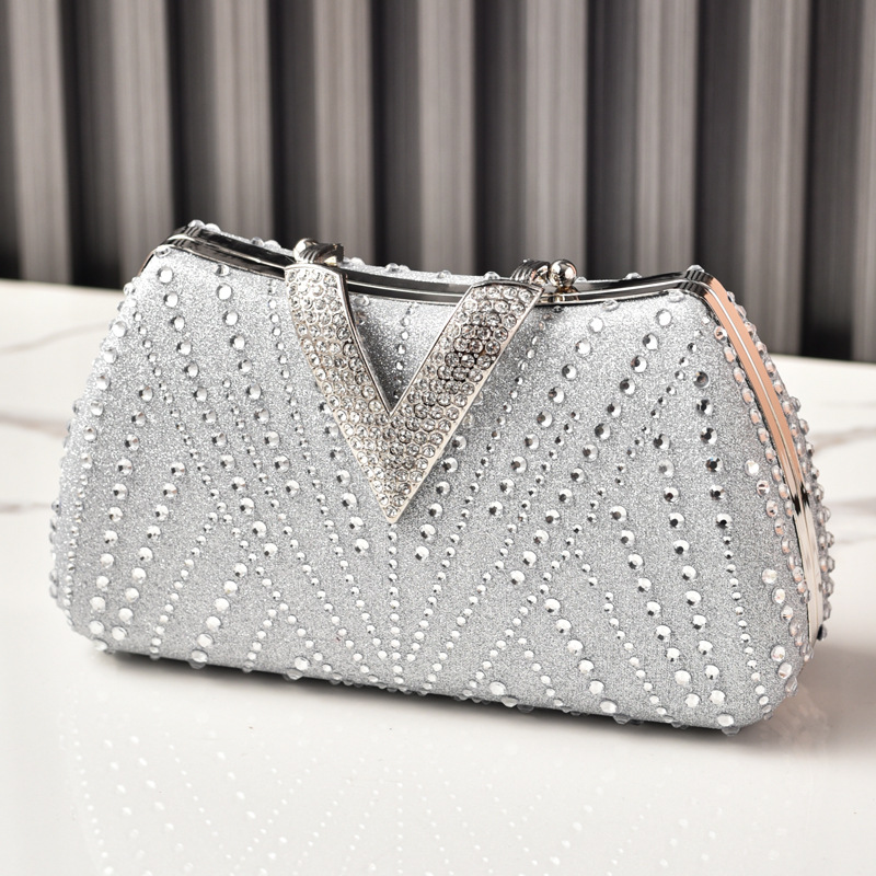Silver Party Bag Diamond Weddi - đánh giá và giá Women'S Shoes Louis Vuitton