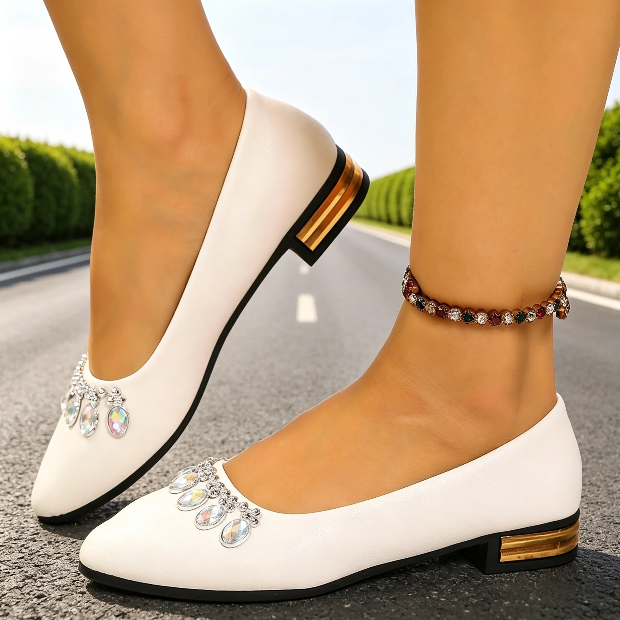Women Flats Pointed Toe Ballet - đánh giá và giá Women Shoes Heels
