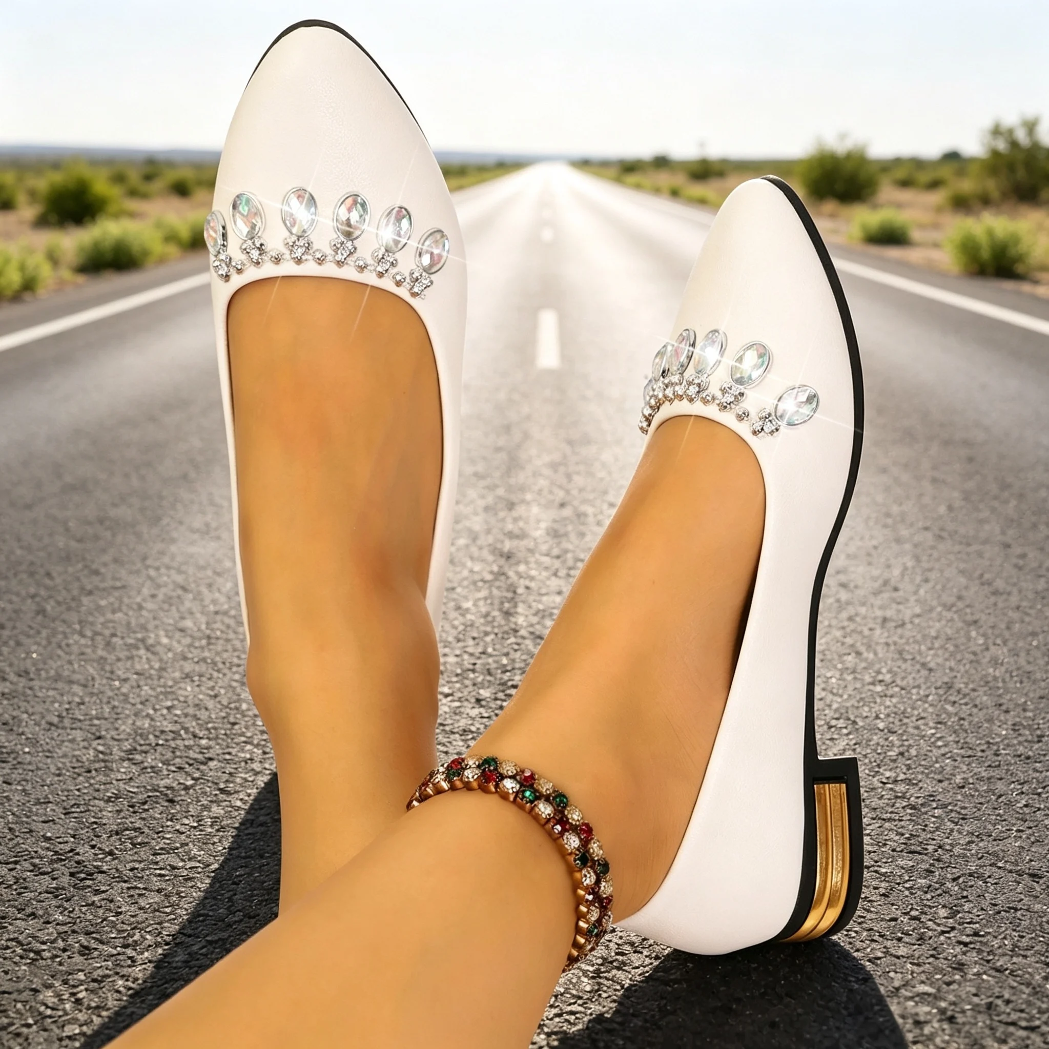 Women Flats Pointed Toe Ballet - đánh giá và giá Women Shoes Heels
