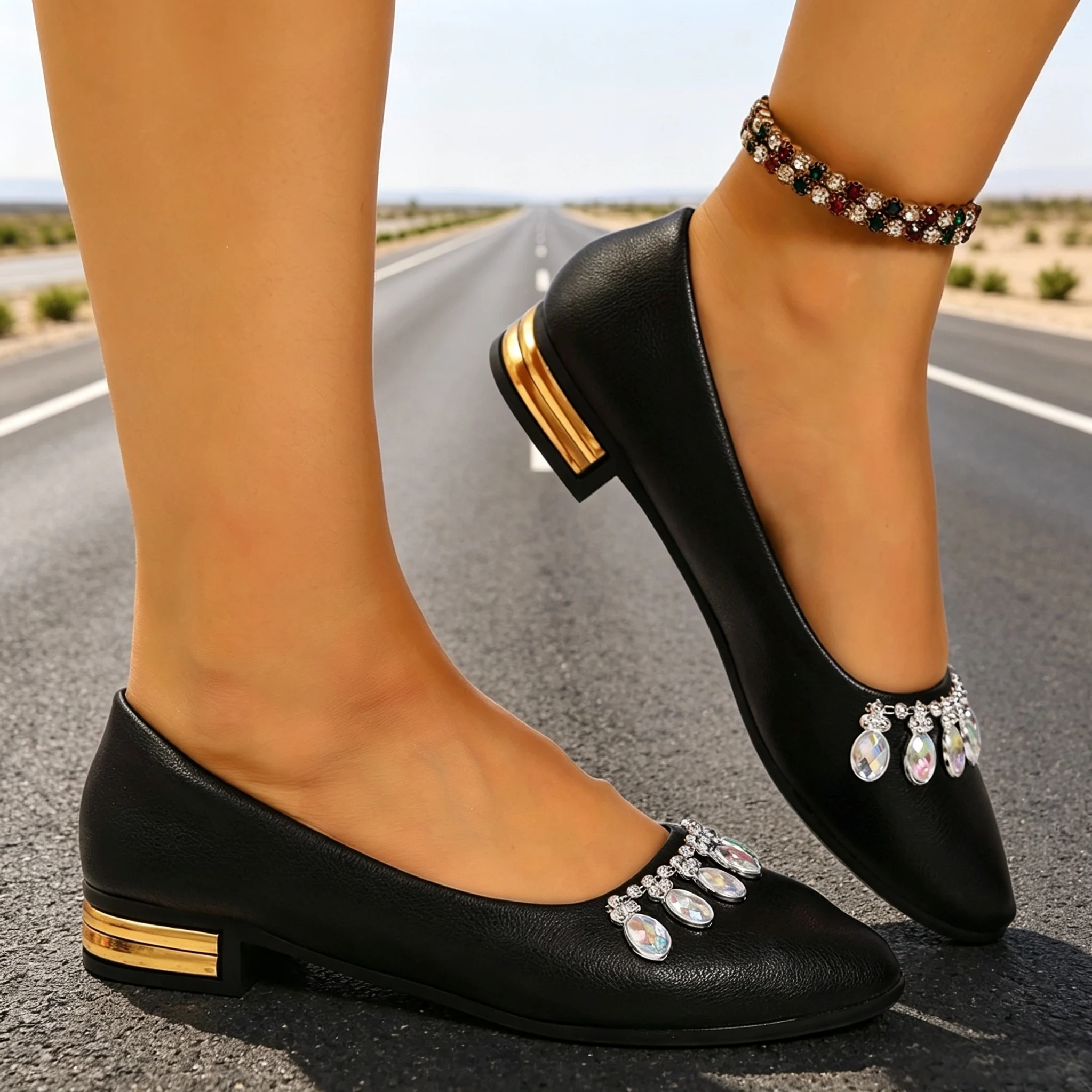 Women Flats Pointed Toe Ballet - đánh giá và giá Women Shoes Heels