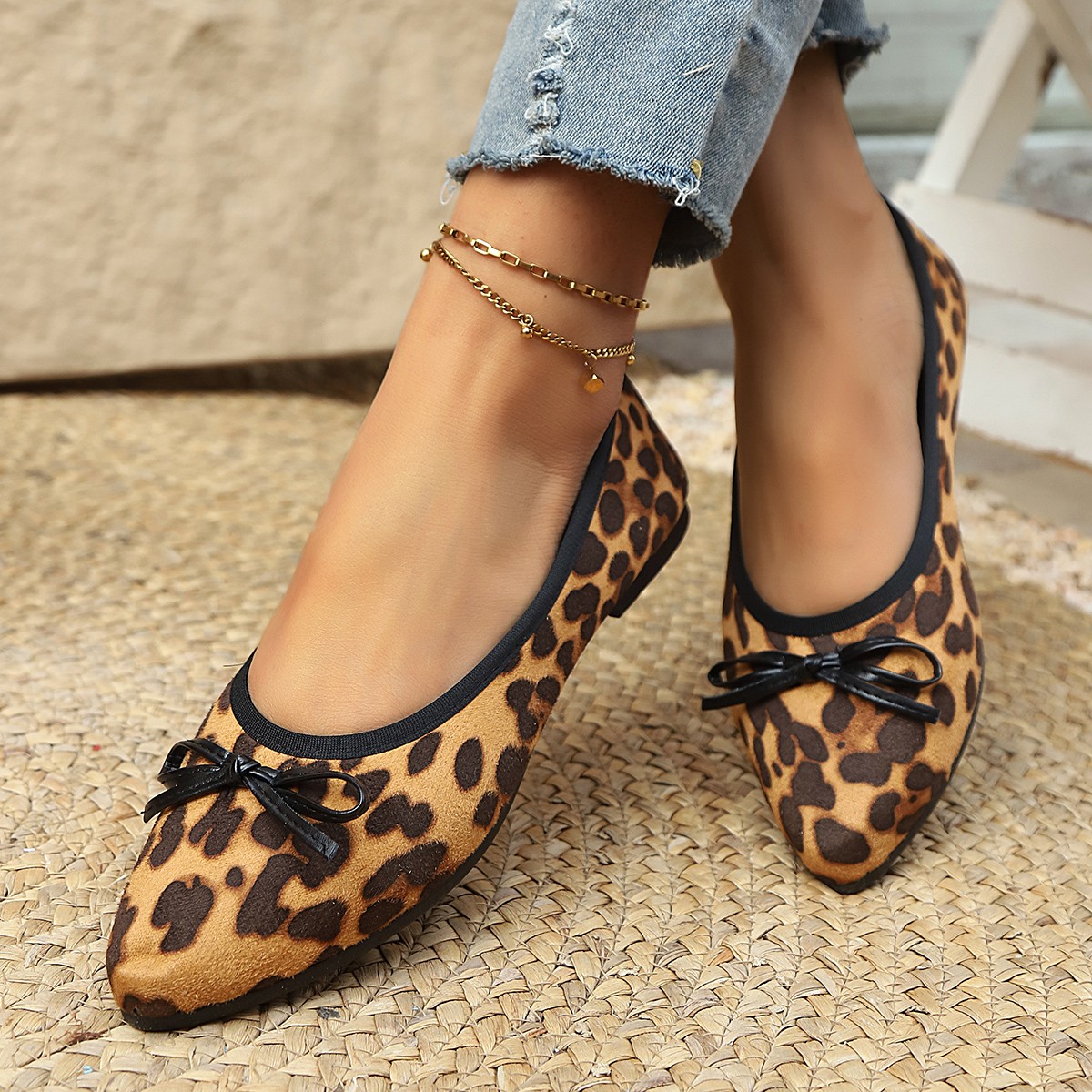 2026 Leopard Flats Women Round - đánh giá và giá Women'S Shoes For Work