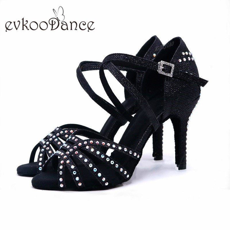 Đen Đỏ Màu Nhảy Múa Giày Nữ 4  - đánh giá và giá Women Shoes Size 4 In Cm