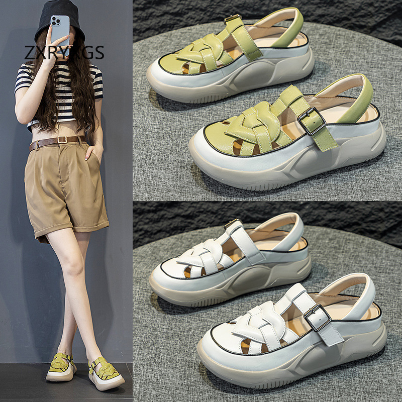 ZXRYXGS New Summer Premium Cow - đánh giá và giá Women Shoes Size 4 In Cm