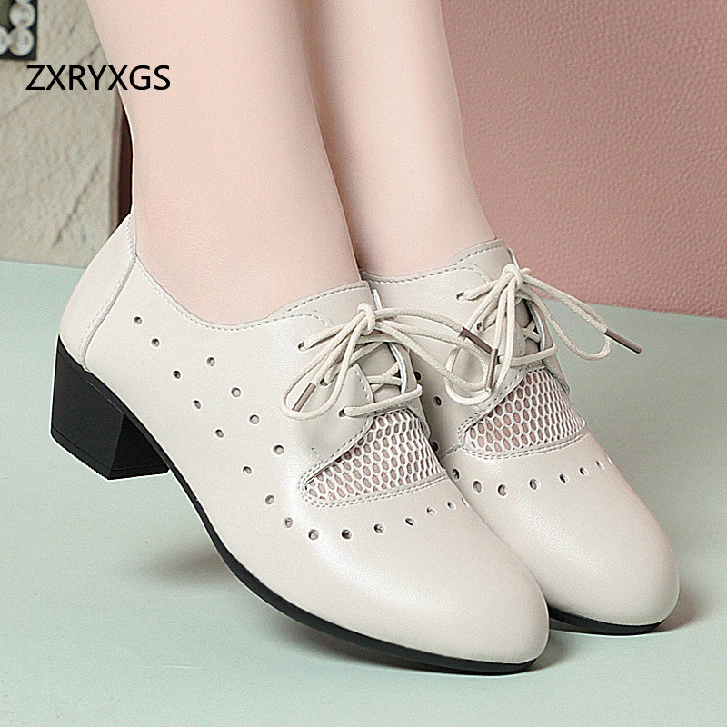 ZXRYXG 2025 Spring Summer Genu - đánh giá và giá Women Shoes Size 4 In Cm