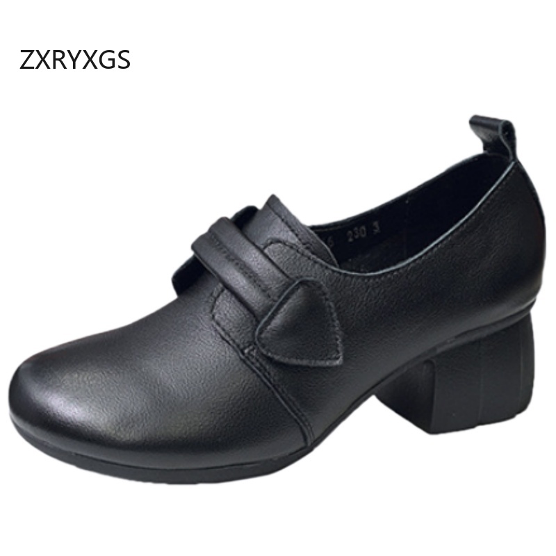 ZXRYXGS 2025 Autumn Real Cowhi - đánh giá và giá Women Shoes Size 4 In Cm